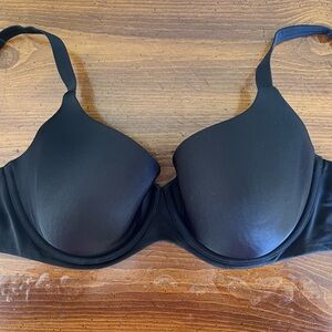 Ambrielle Everyday Underwire Full Coverage Bra 36DD Black